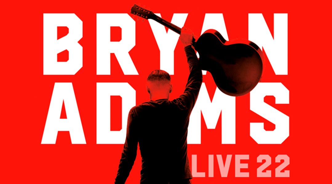 Live 22 de BRYAN ADAMS pasará por España el próximo mes de febrero