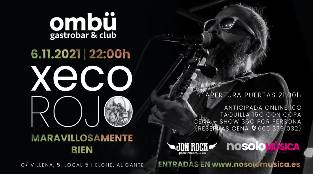 XECO ROJO | 6.11.21 | ombü Elche